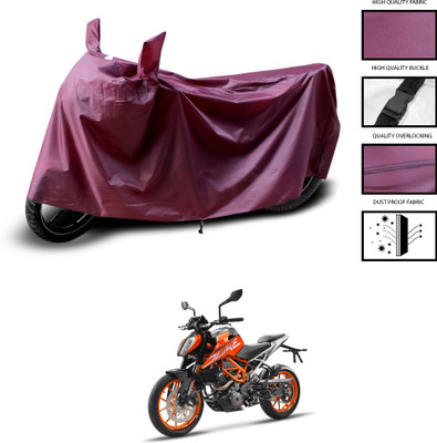 PAGORA Waterproof Two Wheeler Cover for KTM(Duke 390, Maroon)