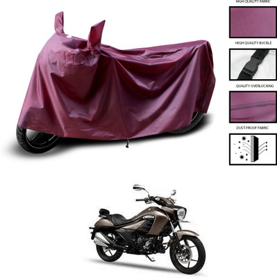 CODOKI Waterproof Two Wheeler Cover for Suzuki(Intruder, Maroon)