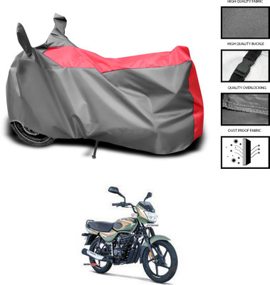 CODOKI Waterproof Two Wheeler Cover for Bajaj(CT100, Grey, Blue)