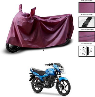 CODOKI Waterproof Two Wheeler Cover for TVS(Victor New, Maroon)