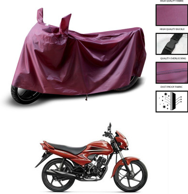PAGORA Waterproof Two Wheeler Cover for Honda(Dream Yuga, Maroon)