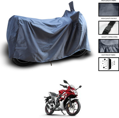 CODOKI Waterproof Two Wheeler Cover for Suzuki(Gixxer SF, Grey)