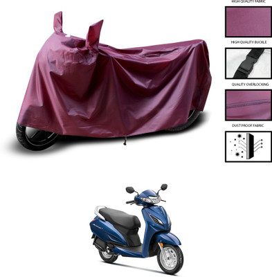 PAGORA Waterproof Two Wheeler Cover for Honda(Activa, Maroon)