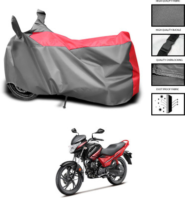PAGORA Waterproof Two Wheeler Cover for Hero(Glamour i3s, Grey)
