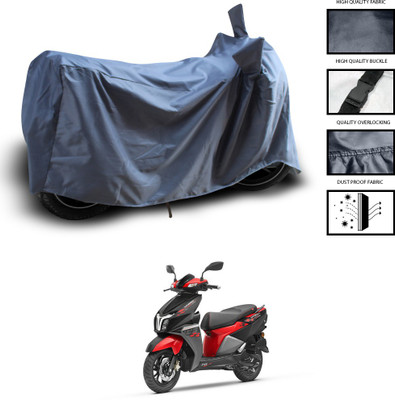 CODOKI Waterproof Two Wheeler Cover for TVS(NTORQ, Grey)