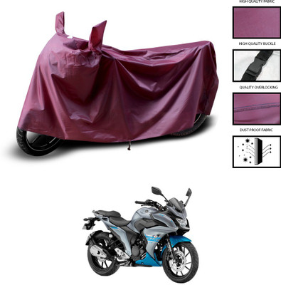 CODOKI Waterproof Two Wheeler Cover for Yamaha(Fazer 25, Maroon)