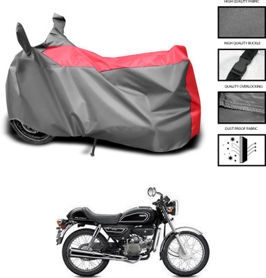 CODOKI Waterproof Two Wheeler Cover for Hero(Splendor Pro, Grey, Blue)