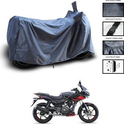 CODOKI Waterproof Two Wheeler Cover for Bajaj(Pulsar 220F, Grey)