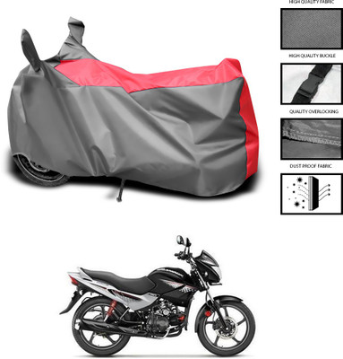 CODOKI Waterproof Two Wheeler Cover for Hero(MotoCorp Glamour, Grey, Blue)