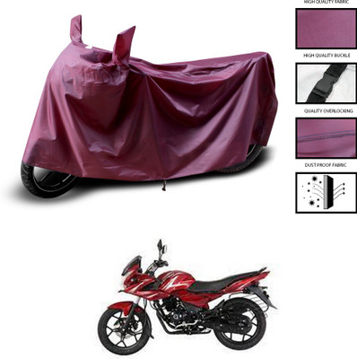 PAGORA Waterproof Two Wheeler Cover for Bajaj(Discover 150 f, Maroon)