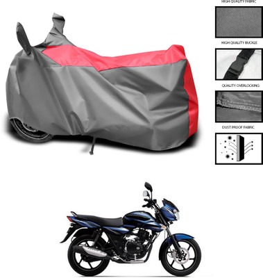 CODOKI Waterproof Two Wheeler Cover for Bajaj(Discover 135, Grey, Blue)