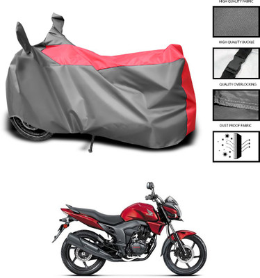 CODOKI Waterproof Two Wheeler Cover for Honda(CB Trigger, Grey, Blue)
