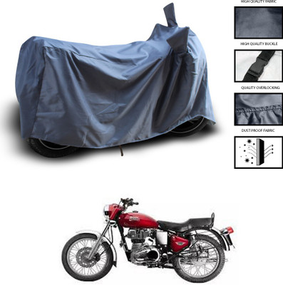 CODOKI Waterproof Two Wheeler Cover for Royal Enfield(Electra 4S, Grey)