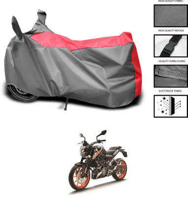 CODOKI Waterproof Two Wheeler Cover for KTM(Duke 200, Grey, Blue)