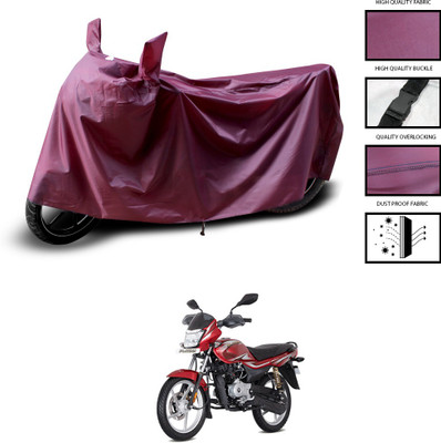 CODOKI Waterproof Two Wheeler Cover for Bajaj(ComforTec, Maroon)