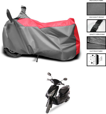 PAGORA Waterproof Two Wheeler Cover for Ampere(E Lite, Grey)