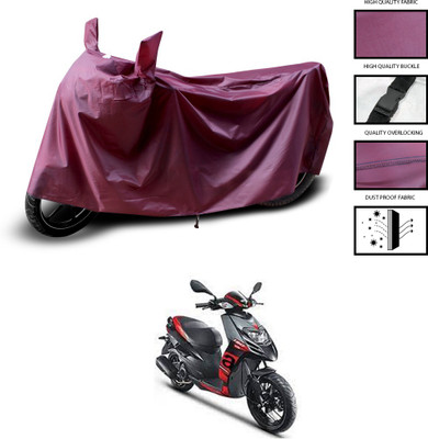 PAGORA Waterproof Two Wheeler Cover for Aprilia(SR 150, Maroon)