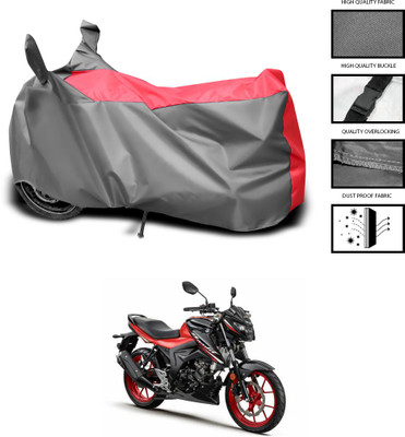 GOSHIV-car and bike accessories Waterproof Two Wheeler Cover for Suzuki(Bandit, Grey, Red)
