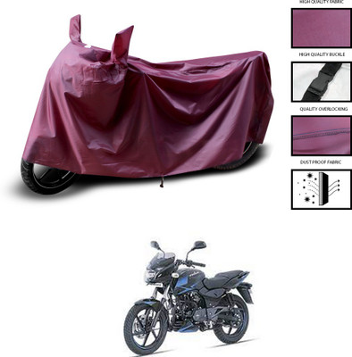 CODOKI Waterproof Two Wheeler Cover for Bajaj(Pulsar 150 DTS-i, Maroon)