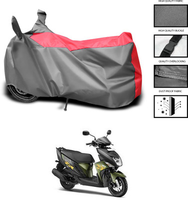 ANTHUB Waterproof Two Wheeler Cover for Yamaha(Cygnus Ray ZR, Grey, Blue)