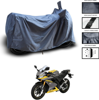 PAGORA Waterproof Two Wheeler Cover for Yamaha(R15 V3, Grey)