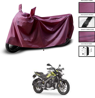 CODOKI Waterproof Two Wheeler Cover for Bajaj(Pulsar 200 NS DTS-i, Maroon)