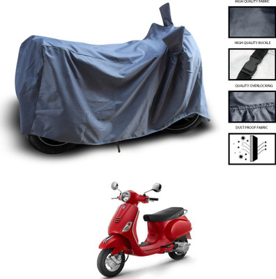 PAGORA Waterproof Two Wheeler Cover for Vespa(Urban Club, Grey)