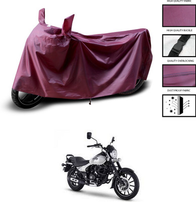 CODOKI Waterproof Two Wheeler Cover for Bajaj(Avenger Street 220, Maroon)