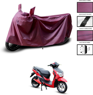 CODOKI Waterproof Two Wheeler Cover for Hero(Dash, Maroon)