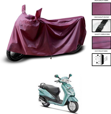 CODOKI Waterproof Two Wheeler Cover for Hero(Duet, Maroon)