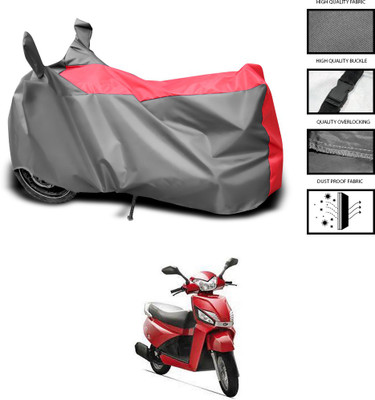 PAGORA Waterproof Two Wheeler Cover for Mahindra(Gusto, Grey)