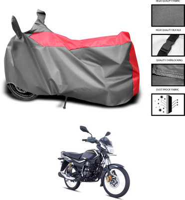 PAGORA Waterproof Two Wheeler Cover for Bajaj(Platina 110, Grey)