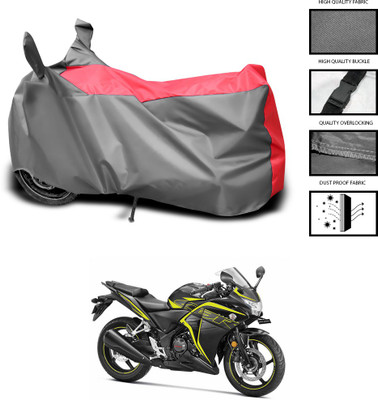 PAGORA Waterproof Two Wheeler Cover for Honda(CBR 250R, Grey)