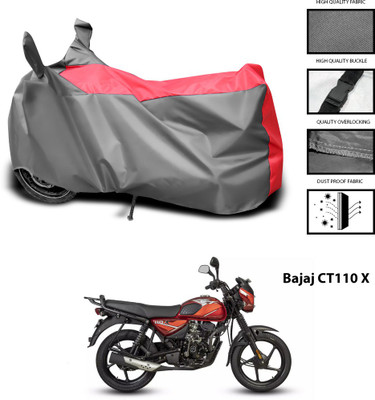 CODOKI Waterproof Two Wheeler Cover for Bajaj(Grey, Blue)