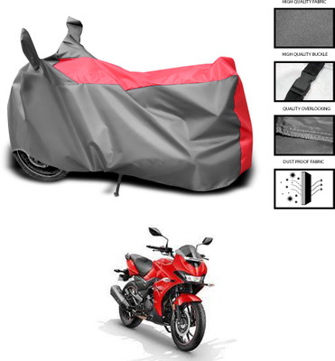 CODOKI Waterproof Two Wheeler Cover for Hero(Xtreme 200S, Grey, Blue)