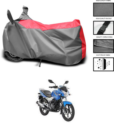 CODOKI Waterproof Two Wheeler Cover for Bajaj(Discover, Grey, Blue)