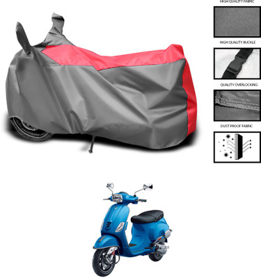 PAGORA Waterproof Two Wheeler Cover for Vespa(Vespa, Grey)