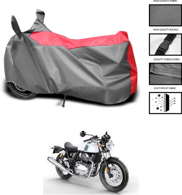 CODOKI Waterproof Two Wheeler Cover for Royal Enfield(Continental GT 650, Grey, Blue)