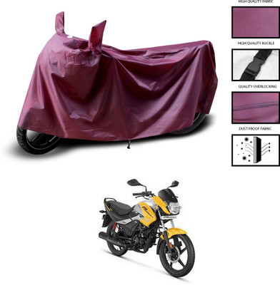 CODOKI Waterproof Two Wheeler Cover for Hero(MotoCorp Passion Pro, Maroon)