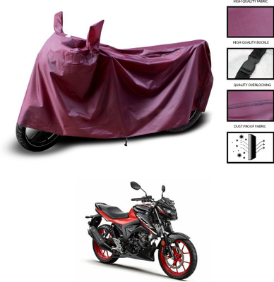 CODOKI Waterproof Two Wheeler Cover for Suzuki(Bandit, Maroon)