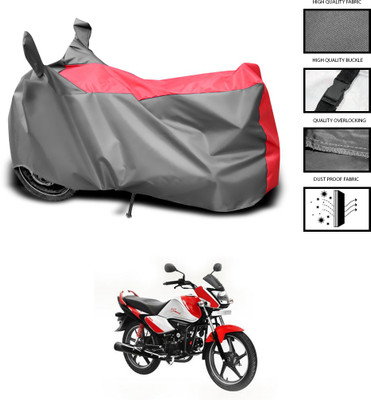 CODOKI Waterproof Two Wheeler Cover for Hero(Splendor I Smart, Grey, Blue)