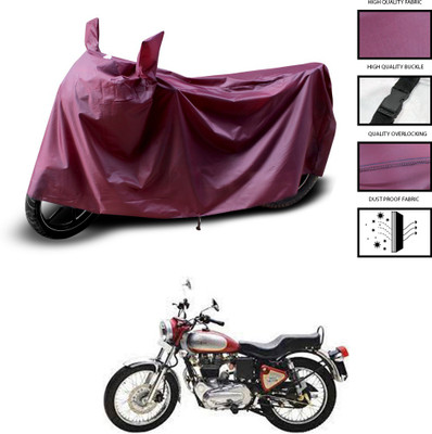 CODOKI Waterproof Two Wheeler Cover for Royal Enfield(Electra 5S, Maroon)