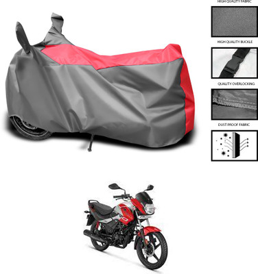 CODOKI Waterproof Two Wheeler Cover for Hero(Passion Pro i3S, Grey, Blue)