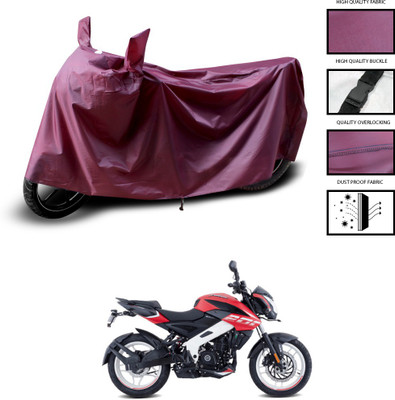 CODOKI Waterproof Two Wheeler Cover for Bajaj(Pulsar, Maroon)