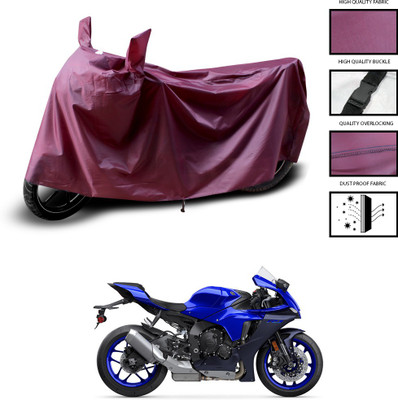 CODOKI Waterproof Two Wheeler Cover for Yamaha(YZF R1, Maroon)