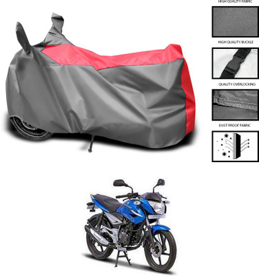 CODOKI Waterproof Two Wheeler Cover for Bajaj(XCD 125cc, Grey, Blue)
