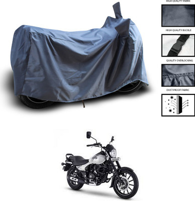 PAGORA Waterproof Two Wheeler Cover for Bajaj(Avenger Street 220, Grey)