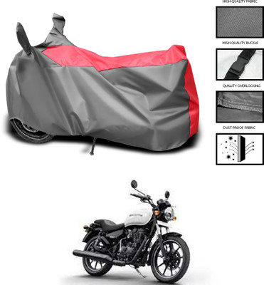 CODOKI Waterproof Two Wheeler Cover for Royal Enfield(Thunderbird 350, Grey, Blue)
