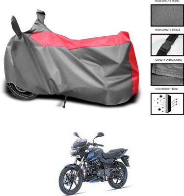 CODOKI Waterproof Two Wheeler Cover for Bajaj(Pulsar 150 DTS-i, Grey, Blue)