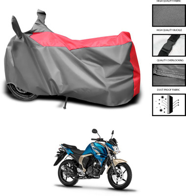 CODOKI Waterproof Two Wheeler Cover for Yamaha(FZ16, Grey, Blue)
